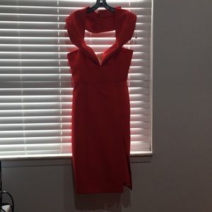 BCBGMaxAzria Marquise Dress In Red Size 12